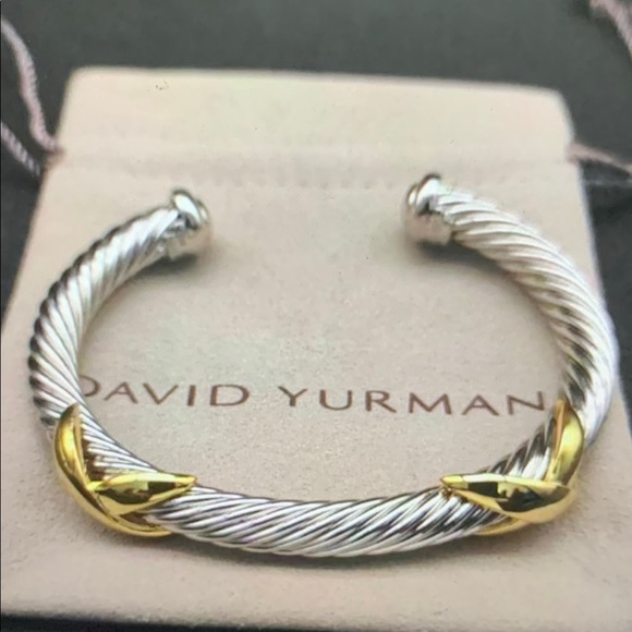 DavidYurman Silver and Gold Bracelet